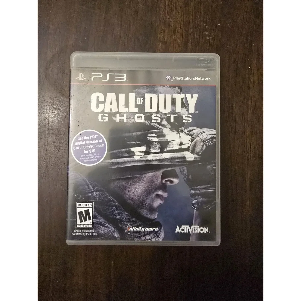 Call of Duty: Ghosts (Sony PlayStation 3 - PS3). Video Game Complete and TESTED!